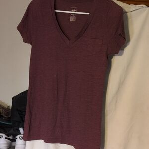 Mossimo Supply Co. Purple Short Sleeve Tee